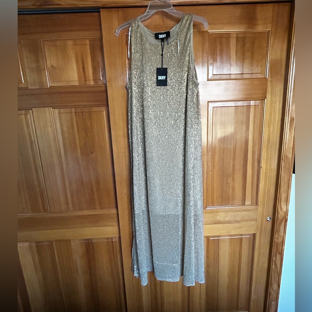 Dress with slip